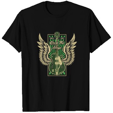 Discover Rock And Roll Music Guitar T Shirts