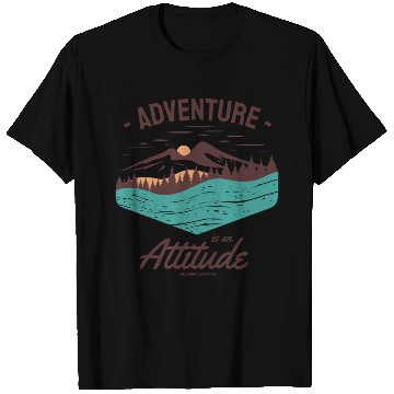 Discover Adventure is an Attitude T Shirts