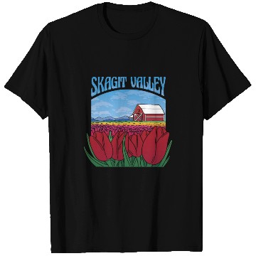 Discover Skagit Valley Tulips Skagit Valley Tulips gift ins T Shirts