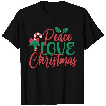 Discover Peace Love Christmas T Shirts
