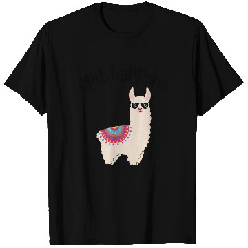 Discover Spit Happens Llama T Shirts