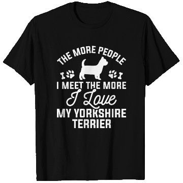 Discover I Love My Yorkshire Terrier T Shirts