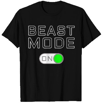 Discover Beast Funny Workout Gym Mode T Shirts