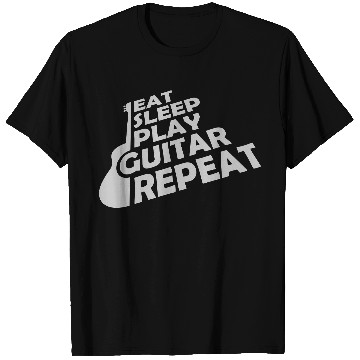 Discover Eat Sleep Play Guitar T Shirts