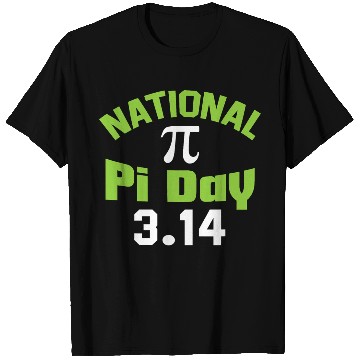 Discover National Pi Day T Shirts March 14 3 14 Math Number