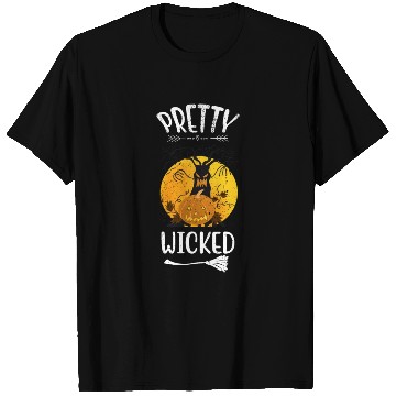 Discover Pretty Wicked Funny Halloween T Shirts