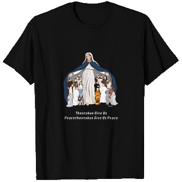 Discover Virgin Mary Rosary T Shirts