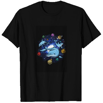 Discover Psychedelic Space Dolphins T Shirts