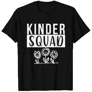 Discover Kinder Squad Kindergarten Teacher Tiny Human Tamer T Shirts