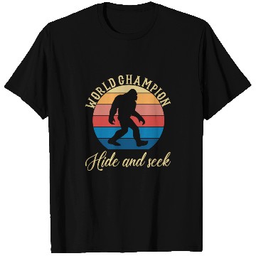 Discover world champion hide and seek T Shirts