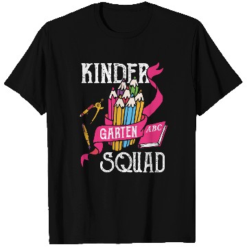 Discover Kindergarten Squad Student Back To School T Shirts