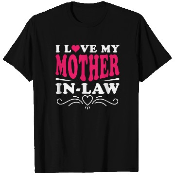 Discover Mother-In-Law Funny Son-In-Law and Daughter-In-Law T Shirts