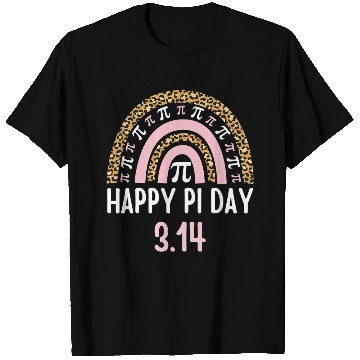 Discover Happy Pi Day Mathematics Math Teacher Gift Leopard T Shirts