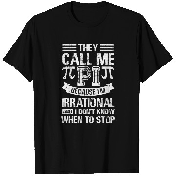 Discover Pi Day T Shirts Irrational Funny Math Gift Teacher