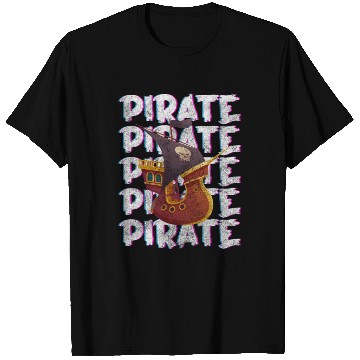 Discover Pirate Ship Buccaneer Crew T Shirts