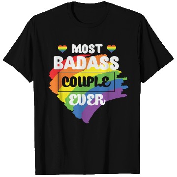Discover LBGT Flag Gay Pride Human Couple T Shirts