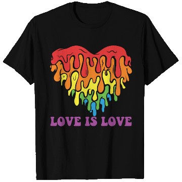 Discover LBGT Flag Gay Pride Human Love is Love T Shirts