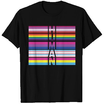 Discover LBGT Flag Gay Pride Human T Shirts