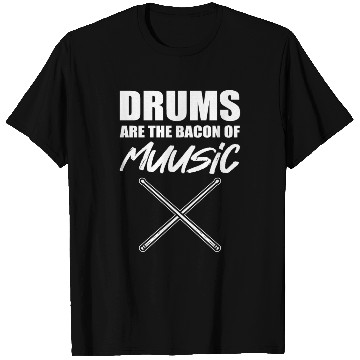 Discover Bacon of Music Instrumentalist Gift T Shirts
