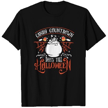 Discover Candy Countdown Days Till Halloween Candy Corn T Shirts