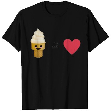 Discover ice cream is love T Shirts
