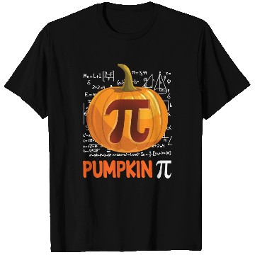 Discover Pumpkin Pi Math Halloween Thanksgiving Funny Pi T Shirts