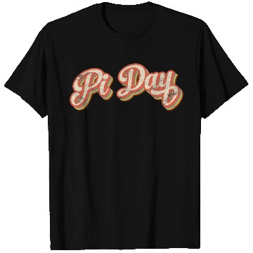 Discover Retro Pi Day Text Gift Vintage Math Teacher Studen T Shirts