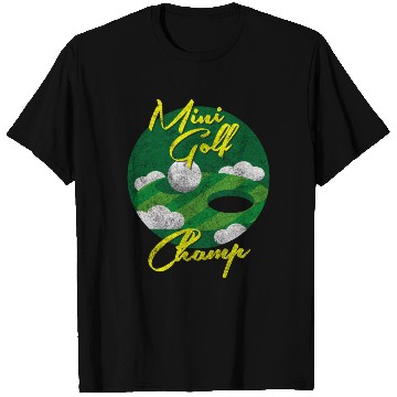Discover Mini Golf Course Golfers Victory Golf T Shirts