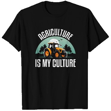 Discover Agriculture Is My Culture Funny Tractor Lover T Shirts