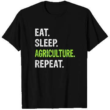 Discover Eat Sleep Agriculture Repeat - Farmer Farming T Shirts