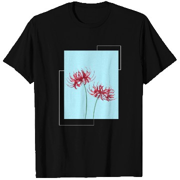 Discover Red Spider Lily Lycoris Recoil Anime Fanart T Shirts