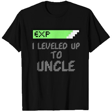 Discover I Leveled Up To Uncle New Uncle Gaming Newborn T Shirts