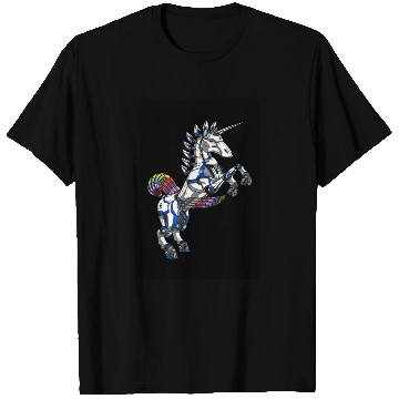 Discover Unicorn Robot T Shirts