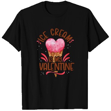 Discover Ice Cream Valentines Day Heart T Shirts