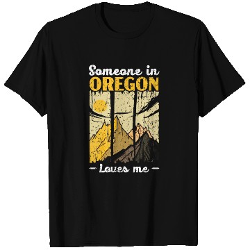 Discover Someone In Oregon Loves Me USA America Oregonians T Shirts