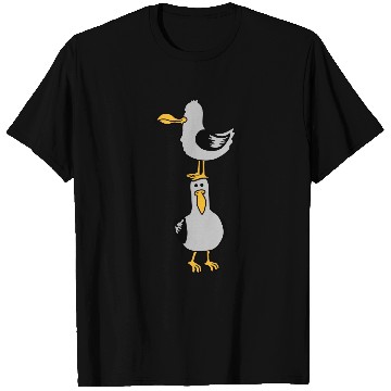 Discover seagull team 2 friends T Shirts