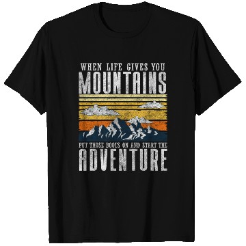 Discover Climber The Alps Mountaineering Climbers T Shirts