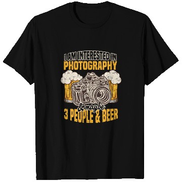 Discover I am interested in Photography & maybe 3 People & T Shirts