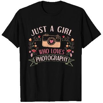 Discover Photography Camera Lens Flowers T Shirts
