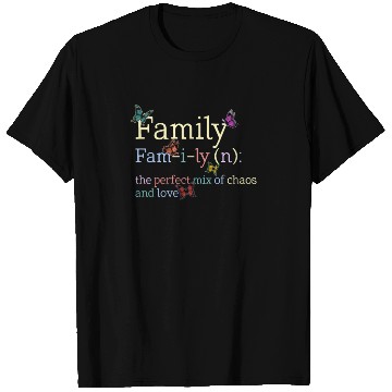 Discover Family Definition Noun T Shirts, Butterfly Perfect