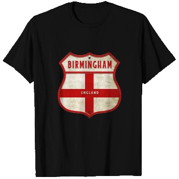 Discover Birmingham England coat of arms T Shirts