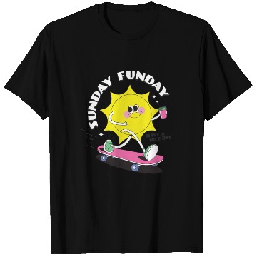 Discover modern retro vintage sunday funday poster design T Shirts