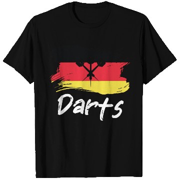Discover Darts German Flag Dart Throwing Germany Country T Shirts