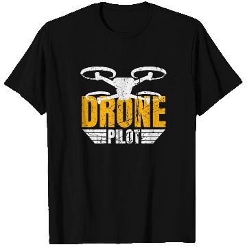 Discover Drone Drone Pilot Drone Operator Quadrocopter T Shirts