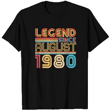 Discover Year Of Construction August 1980 T Shirts