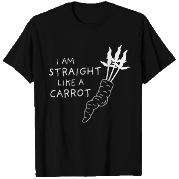 Discover straight like a carrot - white uni II T Shirts