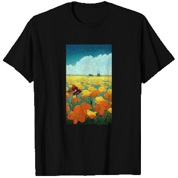 Discover Colorful multicolored bright picture. Painted T Shirts