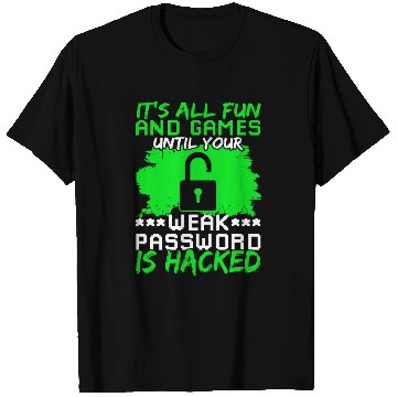Discover Ethical Hacker Password Cyber Security T Shirts