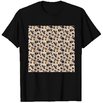 Discover Pretty Leopard Animal Print Pattern T Shirts