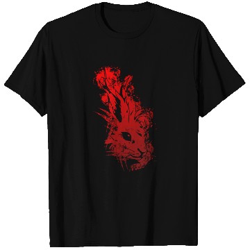 Discover Rabbit StreetStyle - Red T Shirts